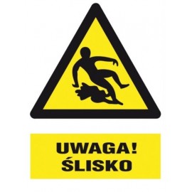 ANRO Znak Bezpieczeństwa "Uwaga ślisko"