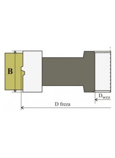 RENATEX Frez Do Klejenia Bocznego 027 125x55/30 s.4,0"4"