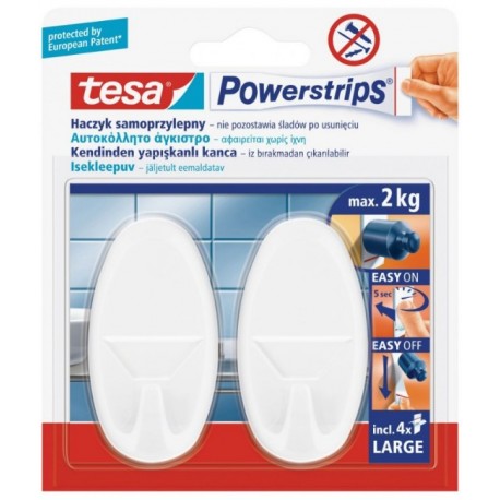 TESA Haczyk Samoprzylepny Powerstrips 2szt. O.D.B.