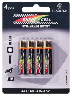 TA Bateria Energy Cell LR03 AAA 4szt.