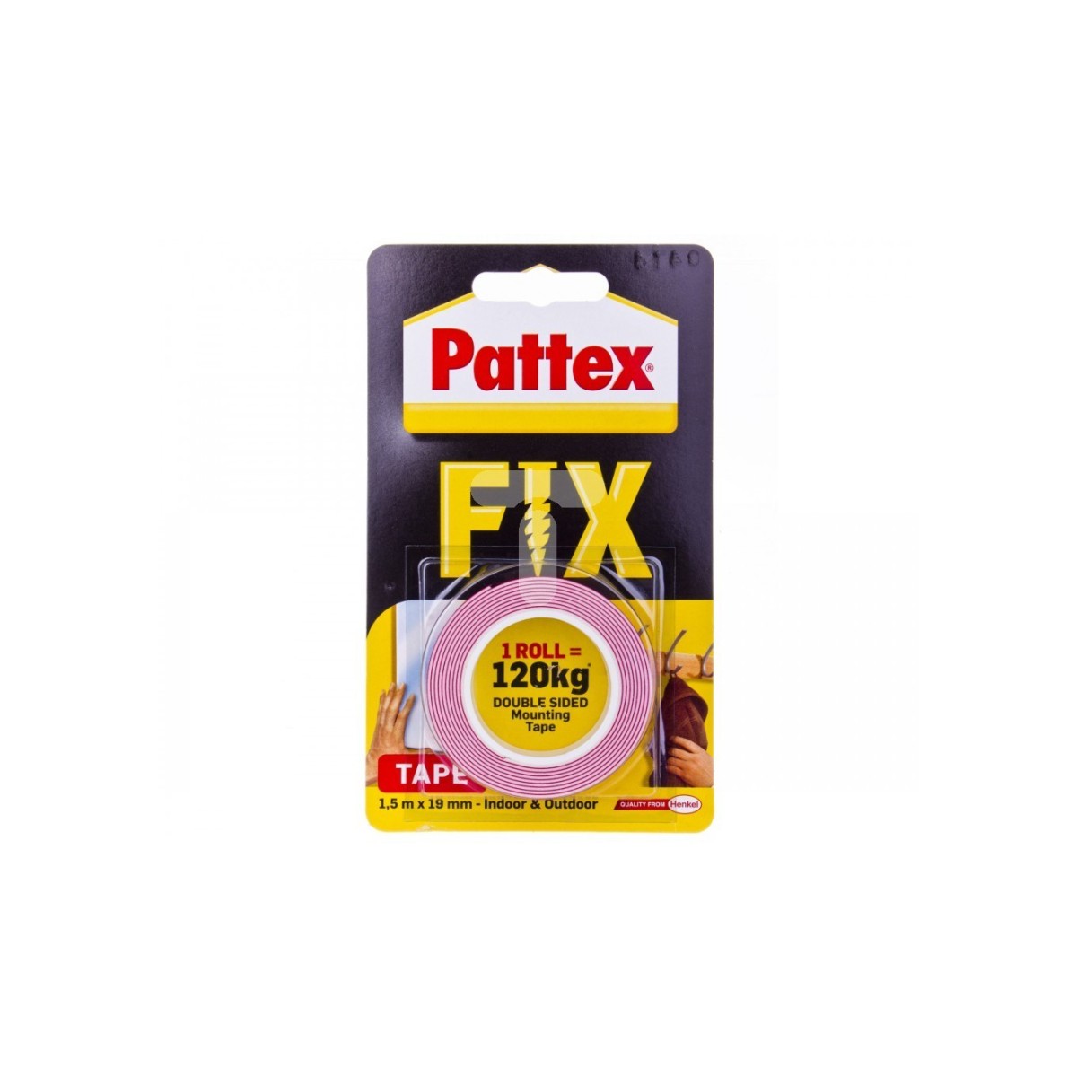 PATTEX Taśma Fix Dwustronna 120kg/1,5m